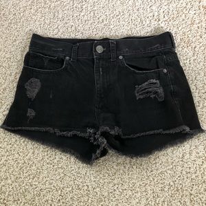 Express black shorts